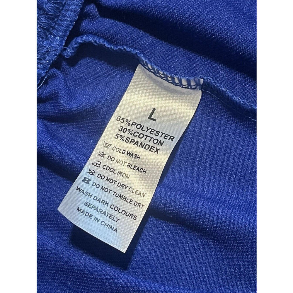 Shein Cretily Two Piece Set Cropped Tank Top and Shorts Womens Extra Large Blue - Picture 8 of 13